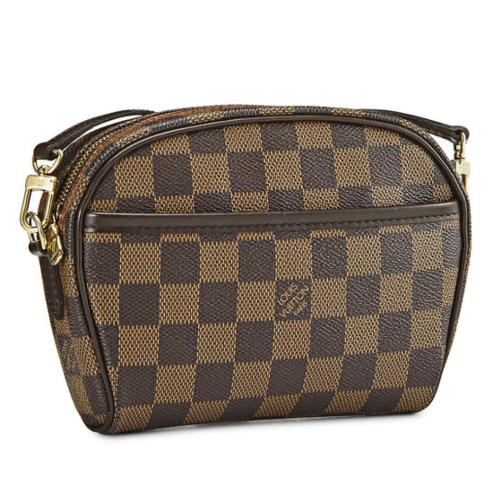 Louis Vuitton Brown Damier Ebene Cosmetic Pouch Authenticated